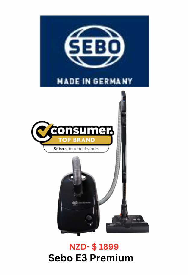 Sebo E3 Premium Dark Blue 2.0 ( Number 1 Consumer Recommended)