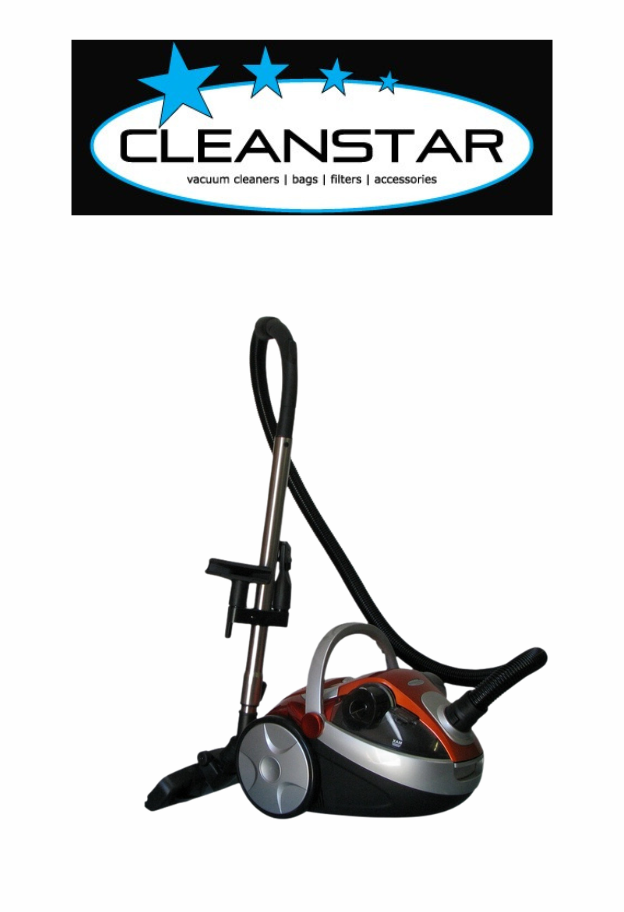 Cleanstar Gravity 2200 Watt Bagless Orange vacuum cleaner