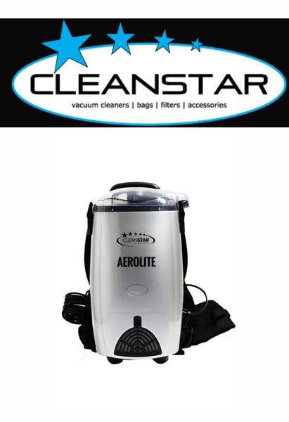 Cleanstar Aerolite White Backpack 1400w Vacuum Cleaner