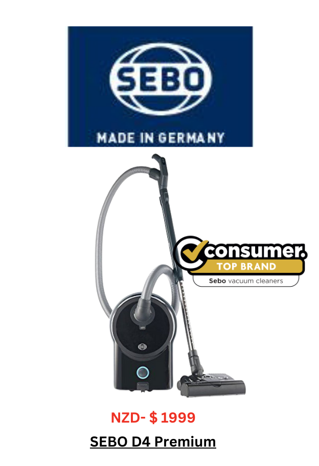 Sebo D4 Premium Black