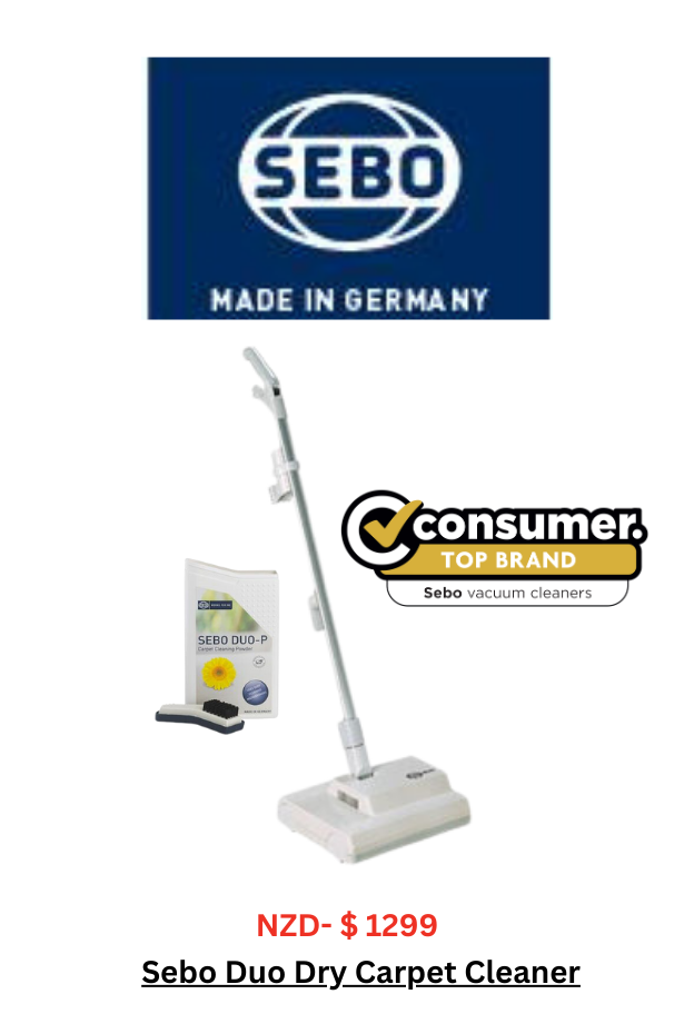 Sebo Duo Dry Carpet Cleaner