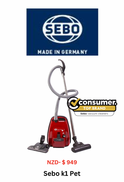 Sebo K1 Pet Vacuum Cleaner