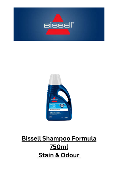 Bissell Shampoo 2X formula Stain & Odour 750 ml