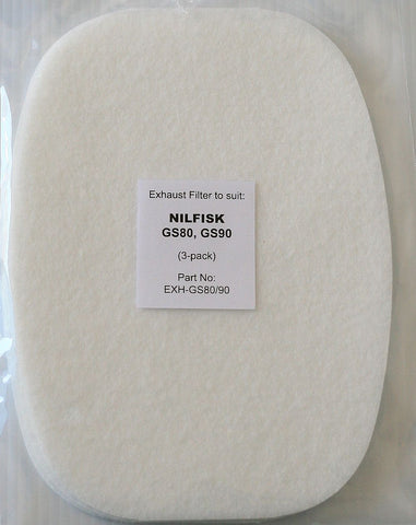 Nilfisk Tellus Exhaust Filter GS90, GS80, GM90,GM80
